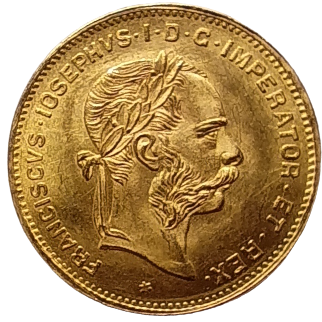 Rakousko - 1 Zlatník 1884, František Josef I.
