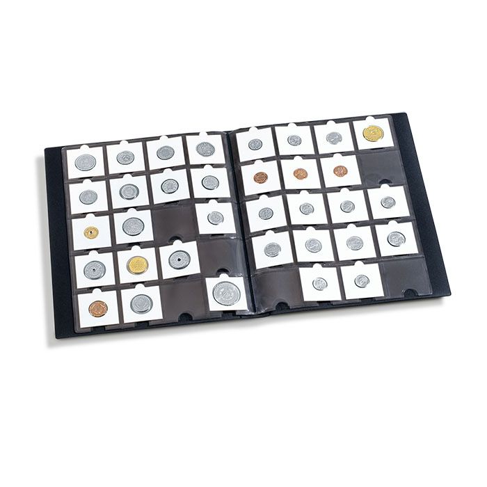 Leuchtturm Samolepící rámečky na mince - BÍLÍ