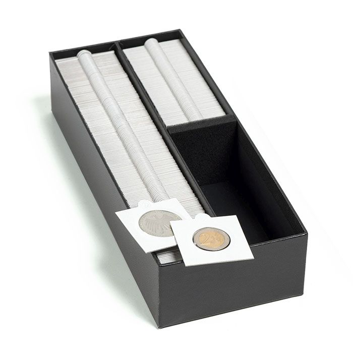 Leuchtturm Samolepící rámečky na mince - BÍLÍ