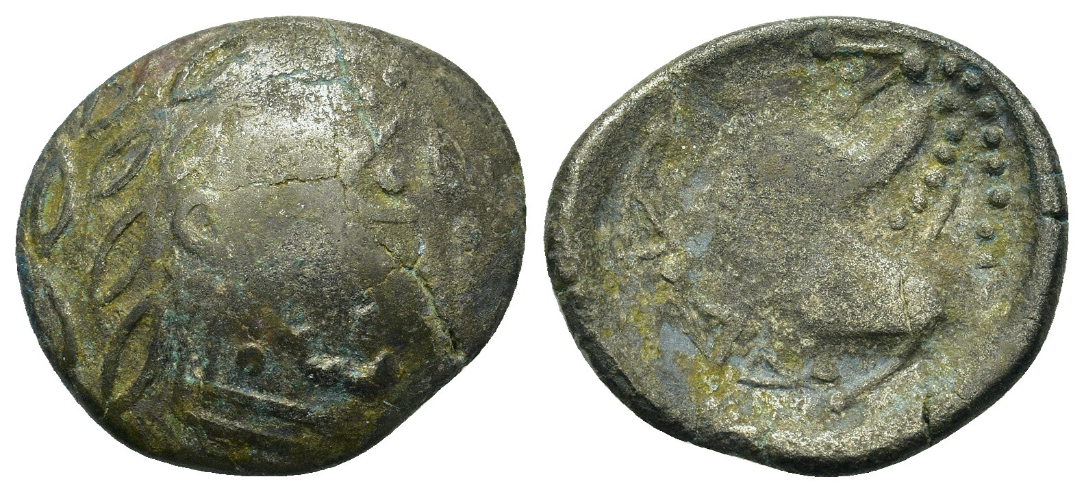 Keltové - tertadrachmy, typ Sattelkopfpferd AR Tetradrachma, OTA 326/1 (8g, 24,5mm )