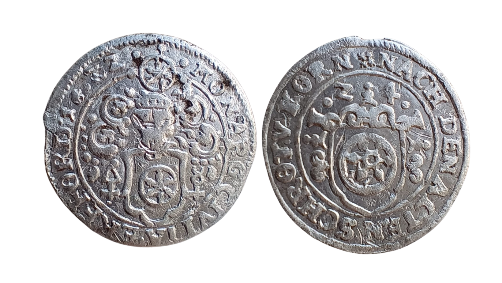Německo - 1/24 tolar 1622 (16ZZ) (1,71g - 22,2mm)