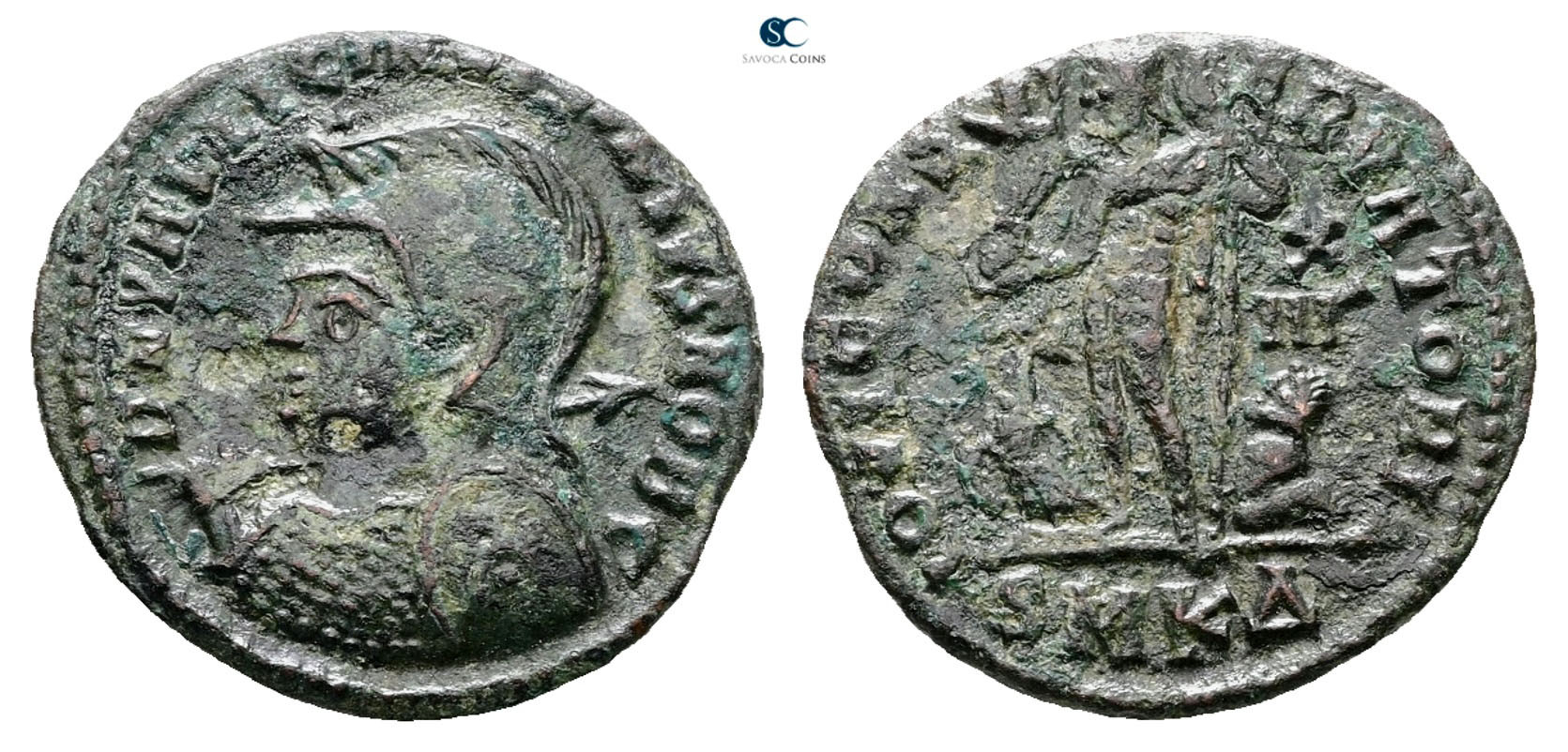 Řím - Licinius II, as Caesar AD 317-324. Cyzicus, Follis AE, 19 mm, 2,49 g