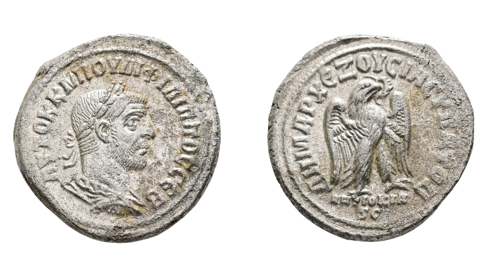 Řím - Syrie, Antioch. Philip I, AD 244-249. stříbro, Tetradrachm. 11.55 g. 27.73 mm.