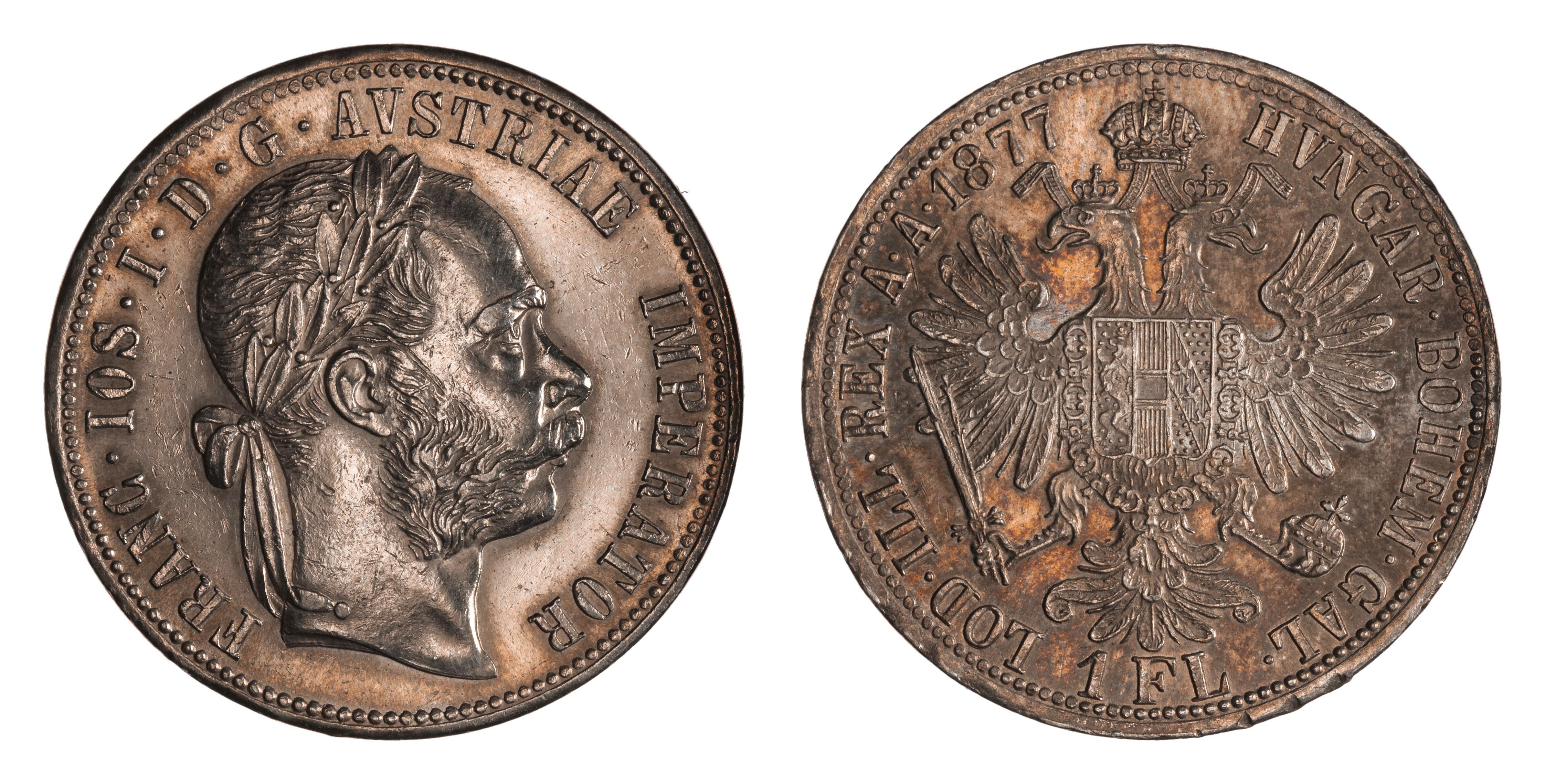 Rakousko - 1 Zlatník 1877, 12,35g