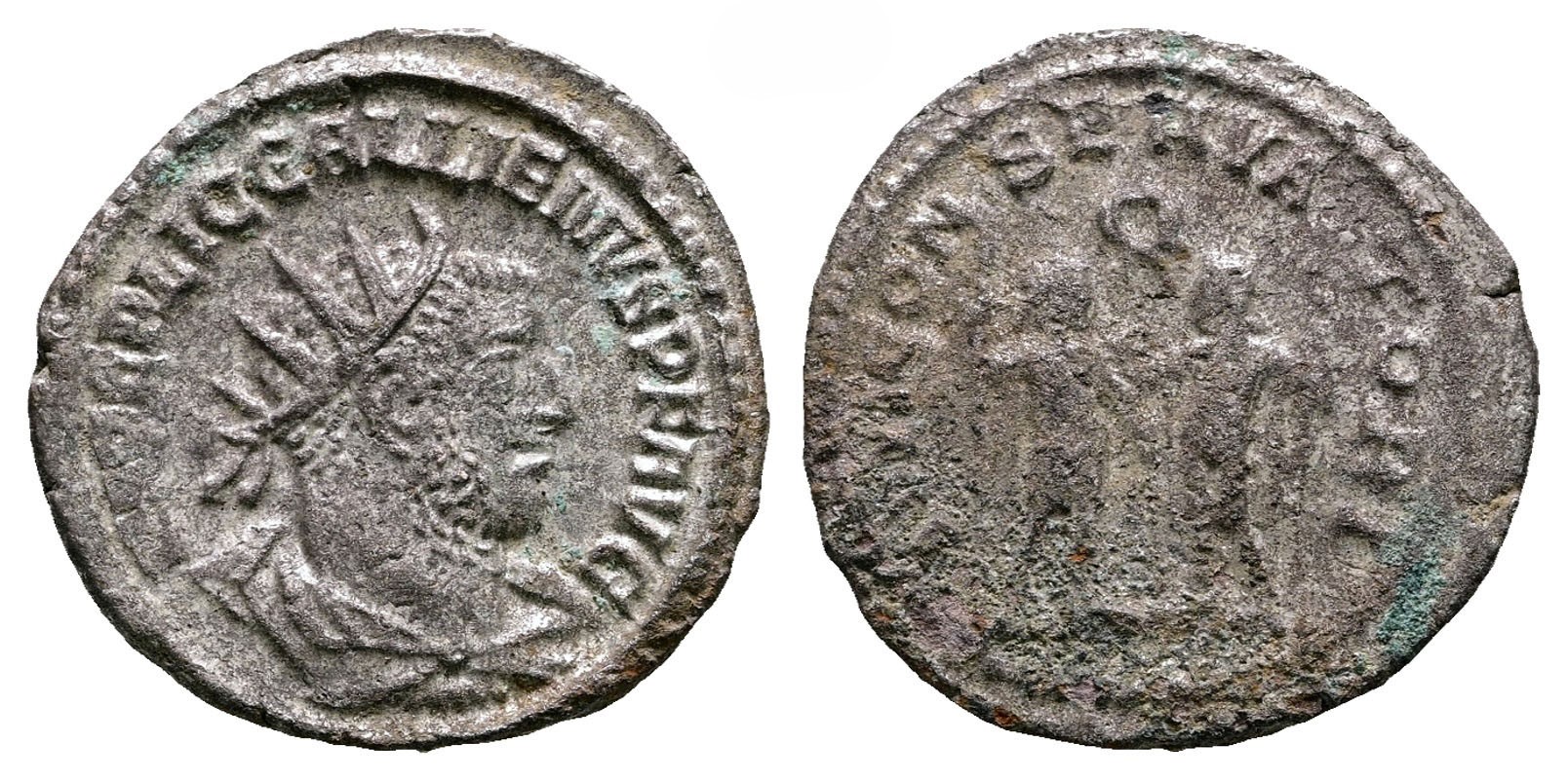 Řím - Gallienus 253-268 n.l.. Samosata Billon Antoninianus22 mm, 3,74