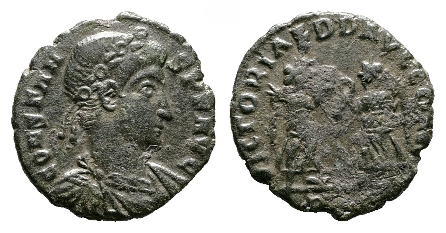 Řím - Constans 337-350. n.l. Uncertain mintFollis AE14 mm, 1,57 g