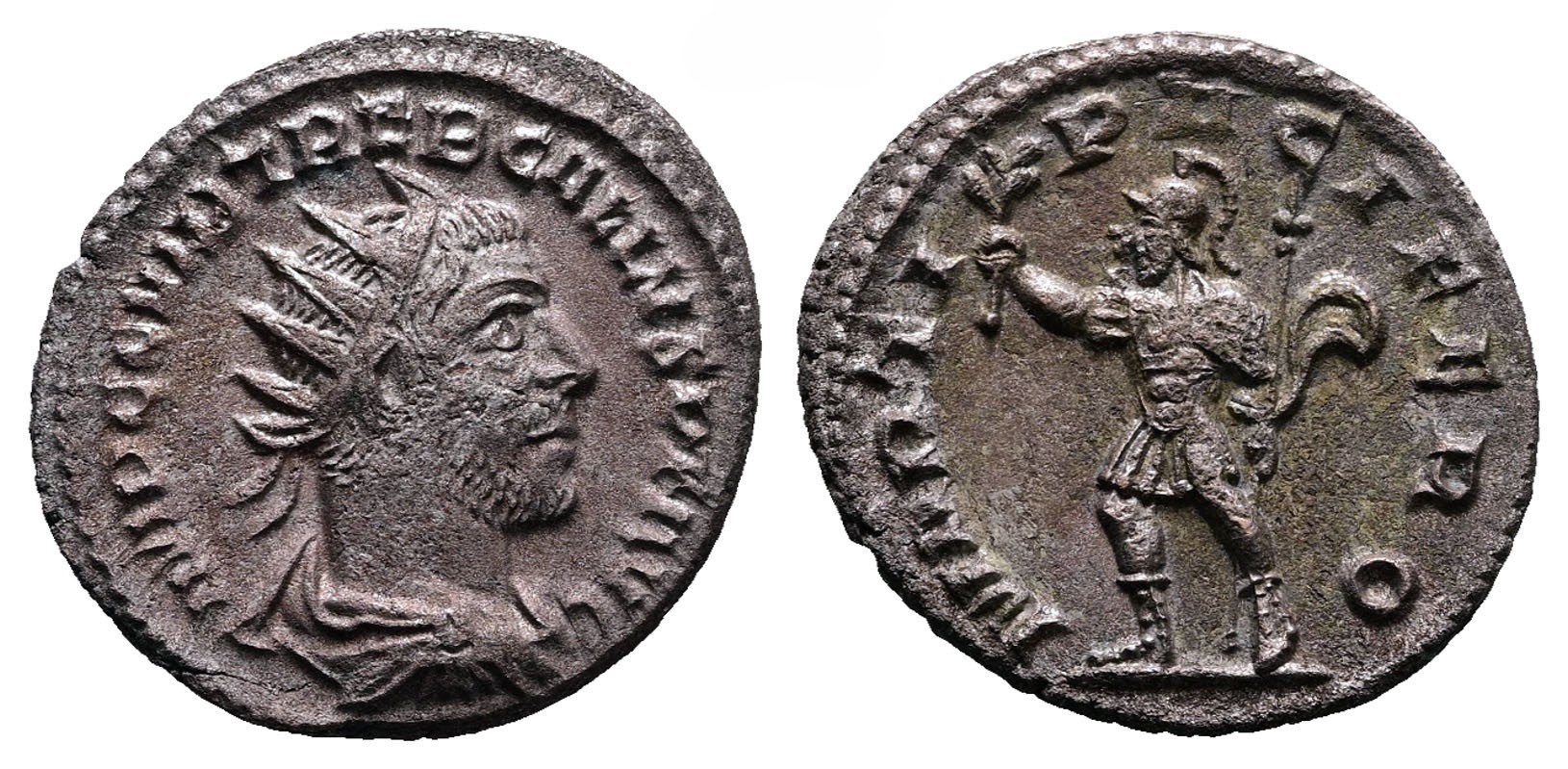 Řím - Trebonianus Gallus 251-253 n.l. Řím Antoninianus , stříbro. 21 mm, 3,95 g