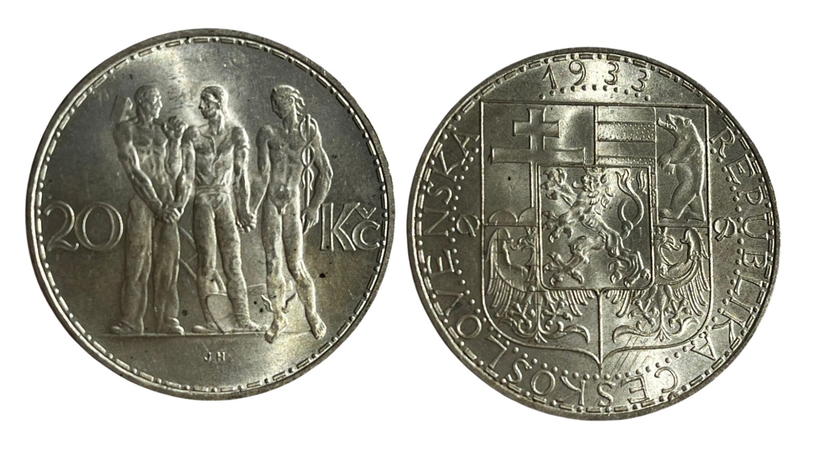 ČSR -20 koruna 1933