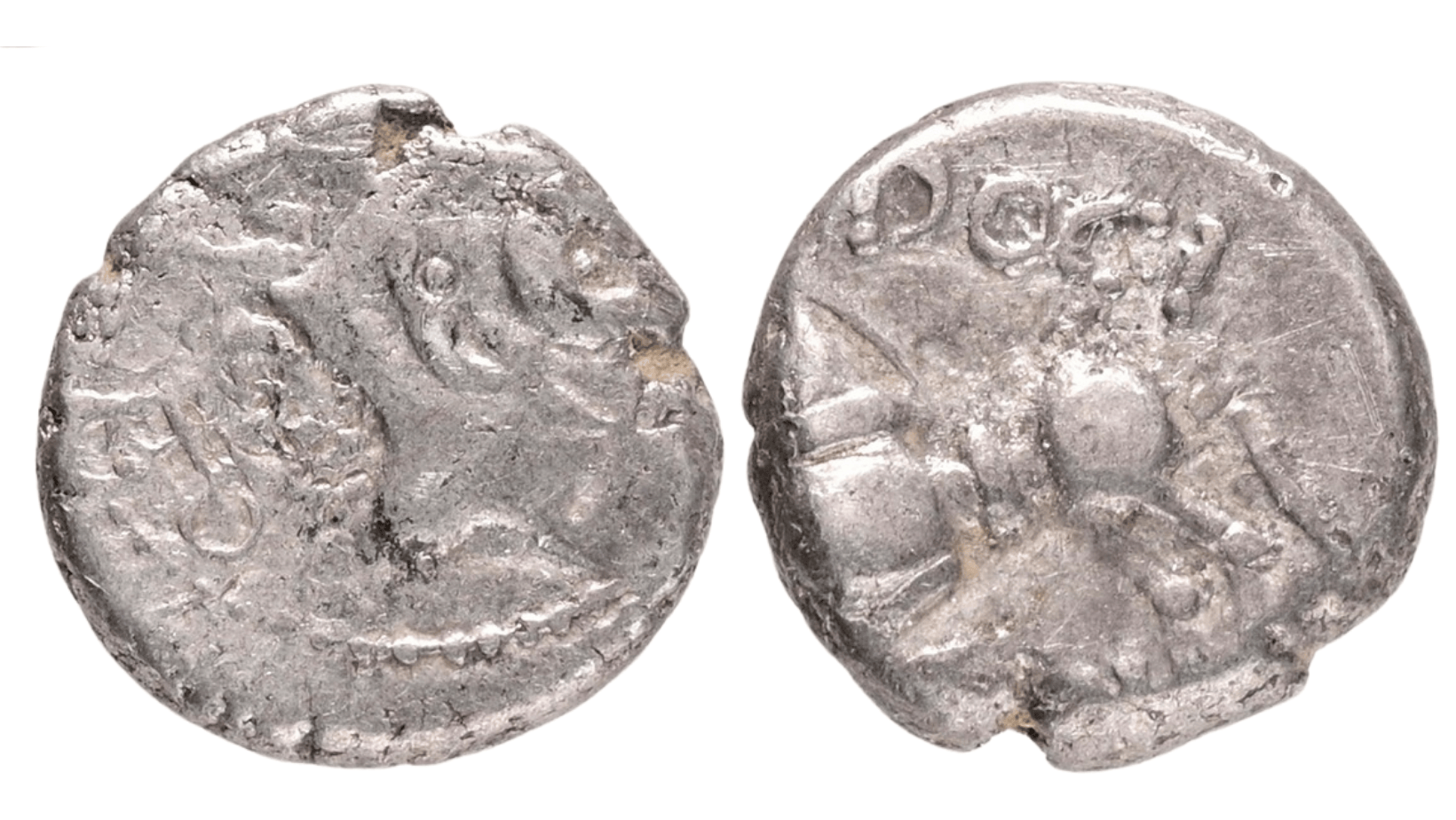 Keltové - Centrální Galové 200-100 BC, Ag.