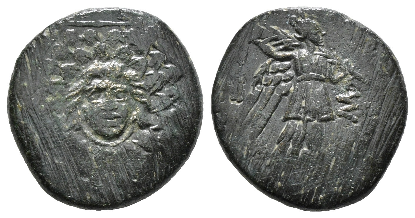Pontos. Amisos. Doba Mithradata VI Eupatora, 85 - 65 př.n.l..AE