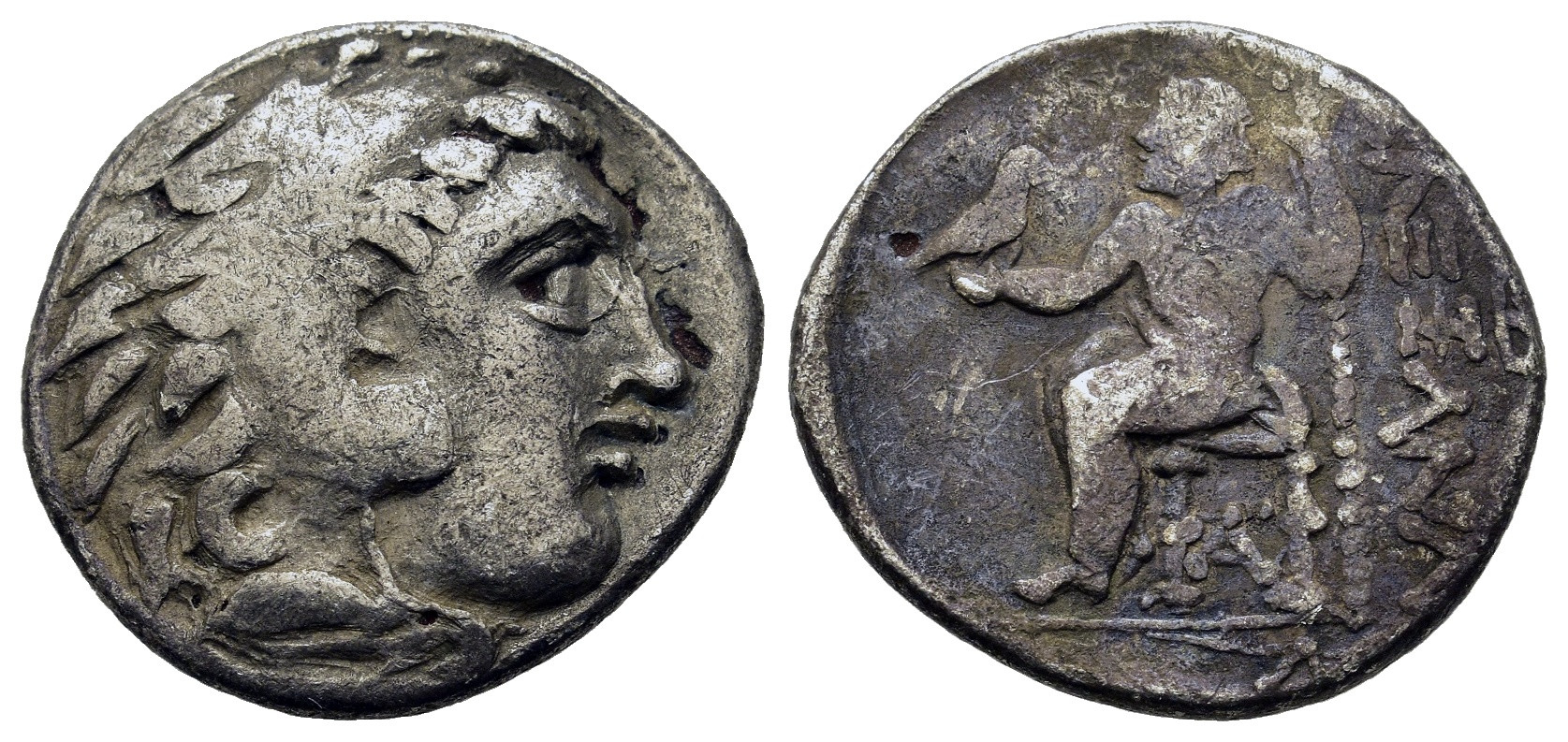 Řecko - Makedonie království. Alexandr Veliký 336-323 př. n. l.. (18,5mm, 3.4g)