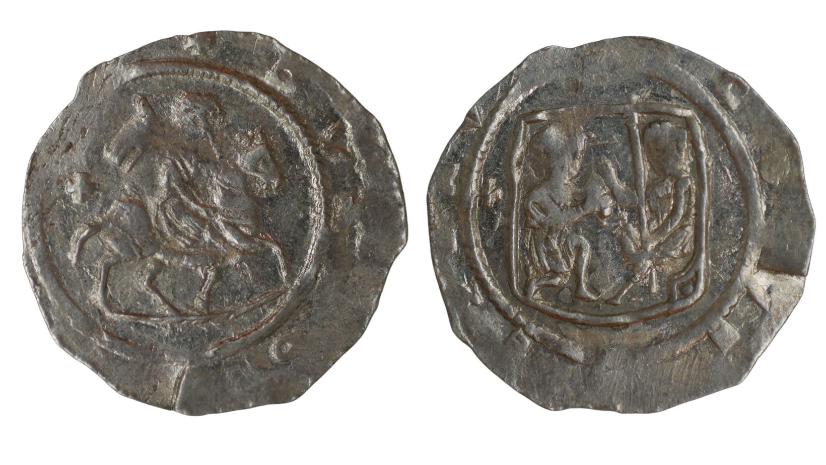 Čechy - Denár Soběslav I. Cach 583, 0,72g