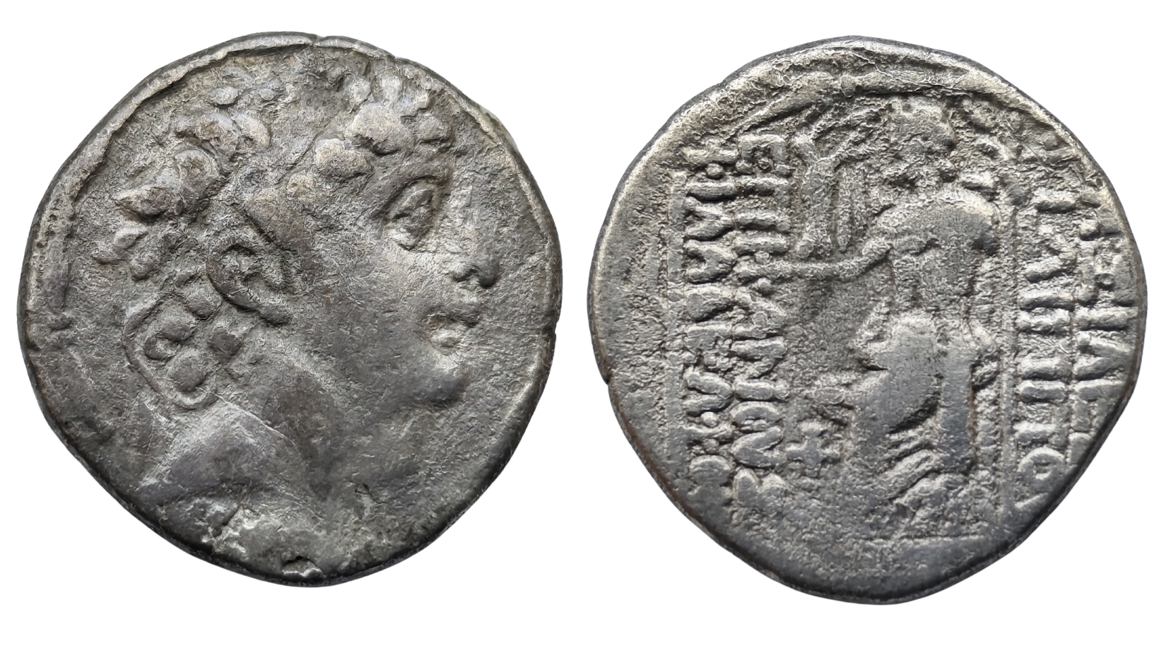 Seleukovská říše - Philip I Philadelphos, stříbro Tetradrachma 14,41g