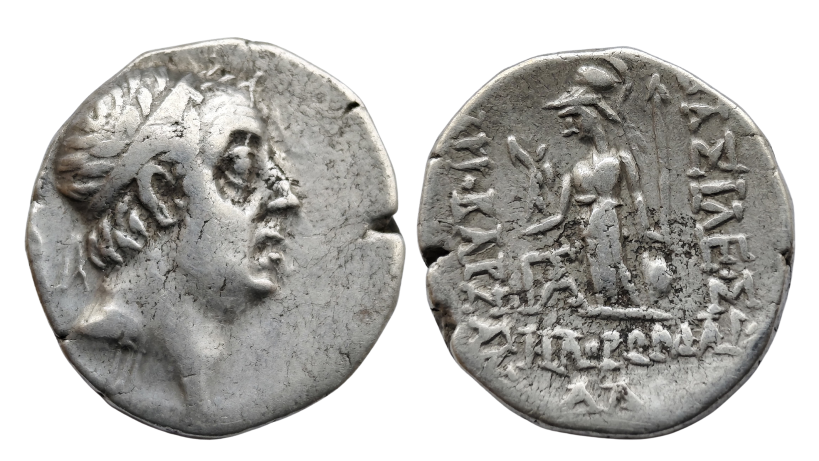 Království Kappadokie, Ariobarzanes I, 95-63 př.n.l., drachma 3,82g
