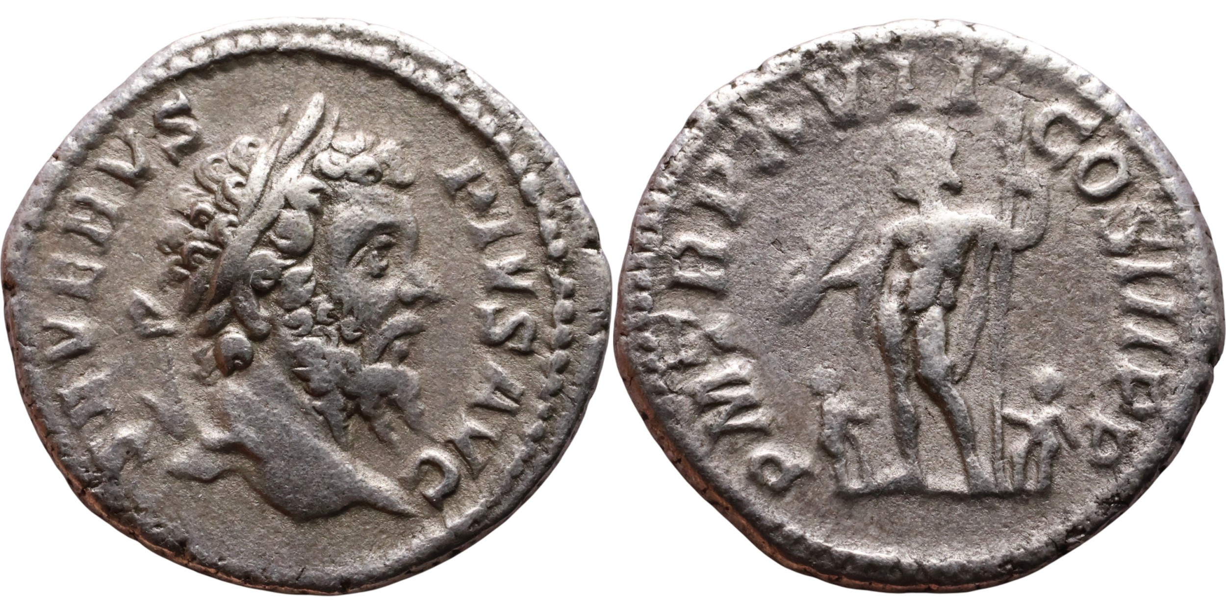 Řím – Septimius Severus, denár. 193–211 n. l. Stříbro (19 mm, 3,00 g)