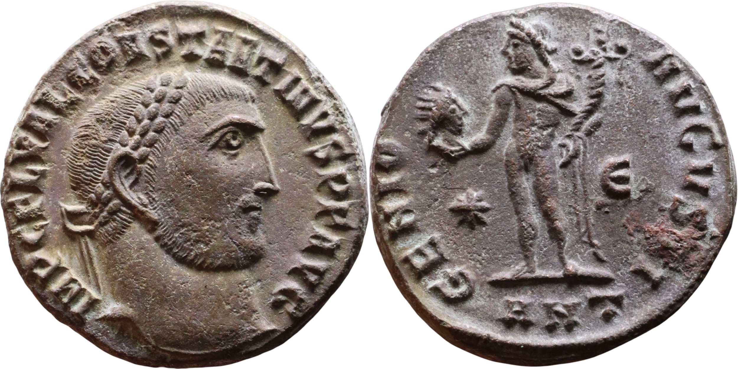 Řím – Constantinus I. 306–337 n. l. AE Follis (20 mm, 4,33 g)