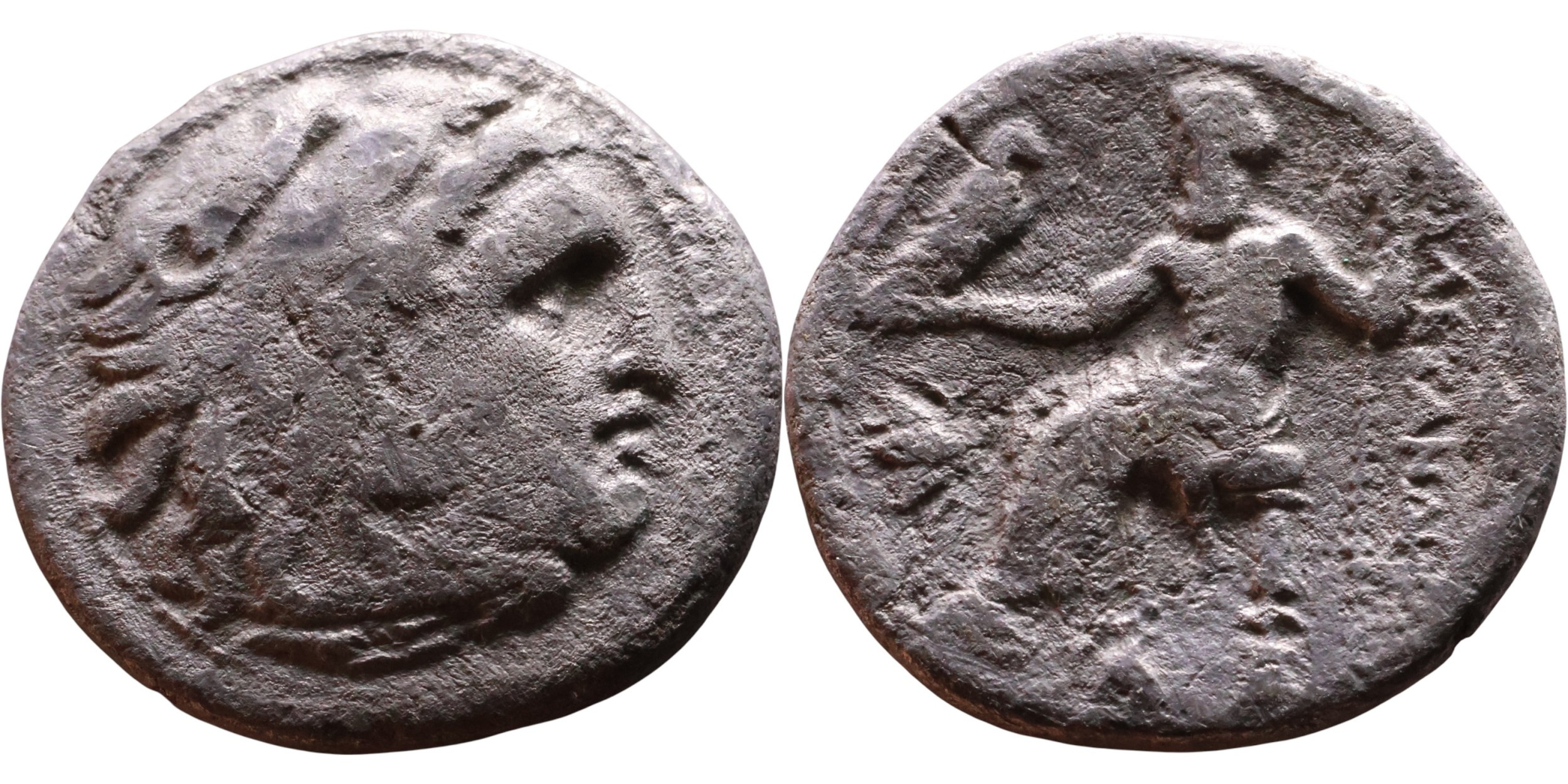 Řecko – Alexandr III. Veliký, cca 336–323 př. n. l. Stříbrná Drachma (18 mm, 3,32 g)