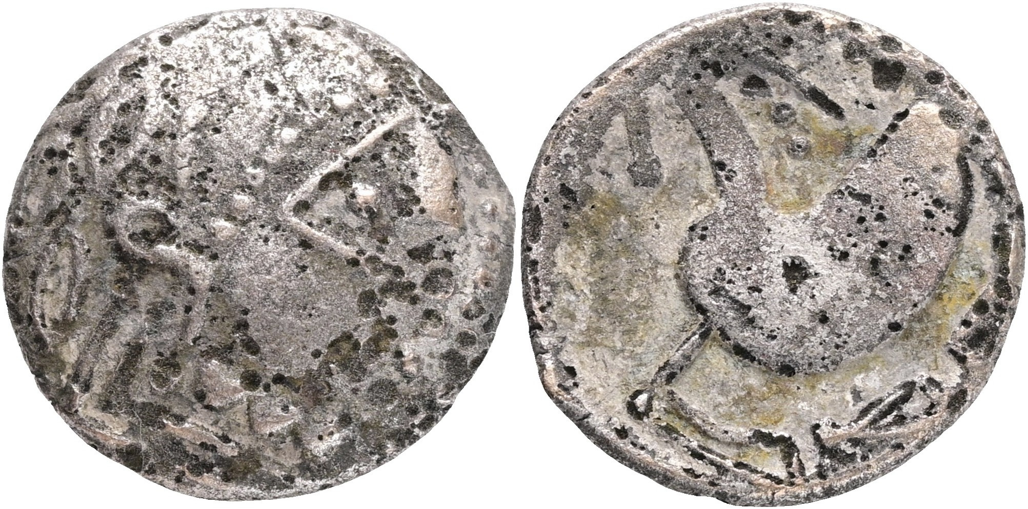 Keltové – tetradrachma typu „Schnabelpferd“ (6,93 g)
