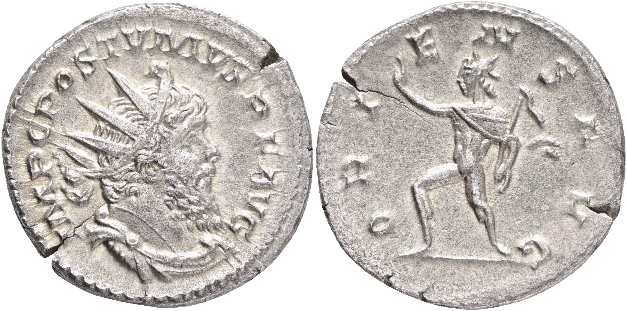 Řím - POSTUMUS 260-269 n. l., Antoninianus 268 n.l., 3,90g.