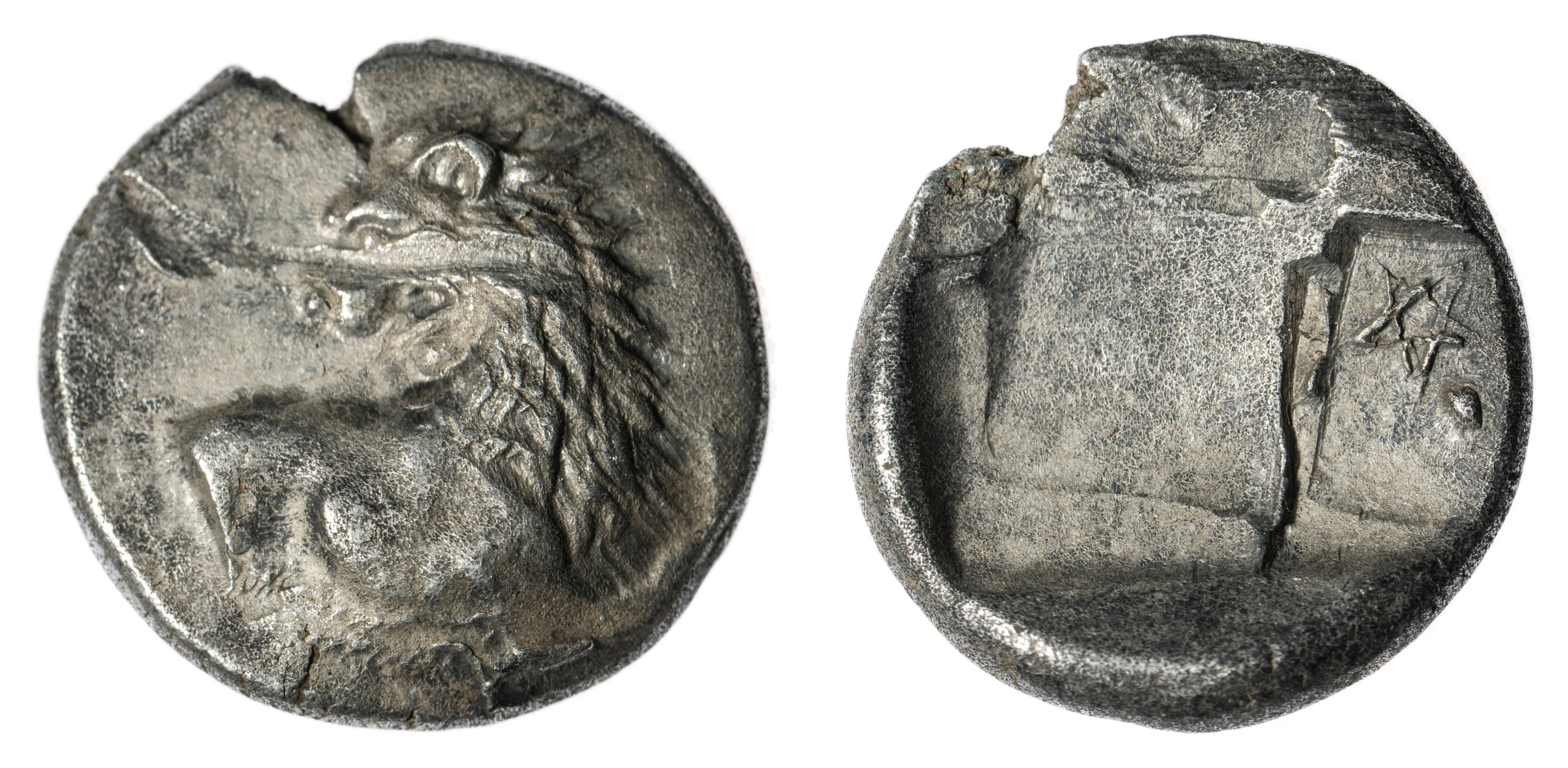 Řecko – Thrákie, Chersonésos, hemidrachma, 2,34g ( . ; pentagram)