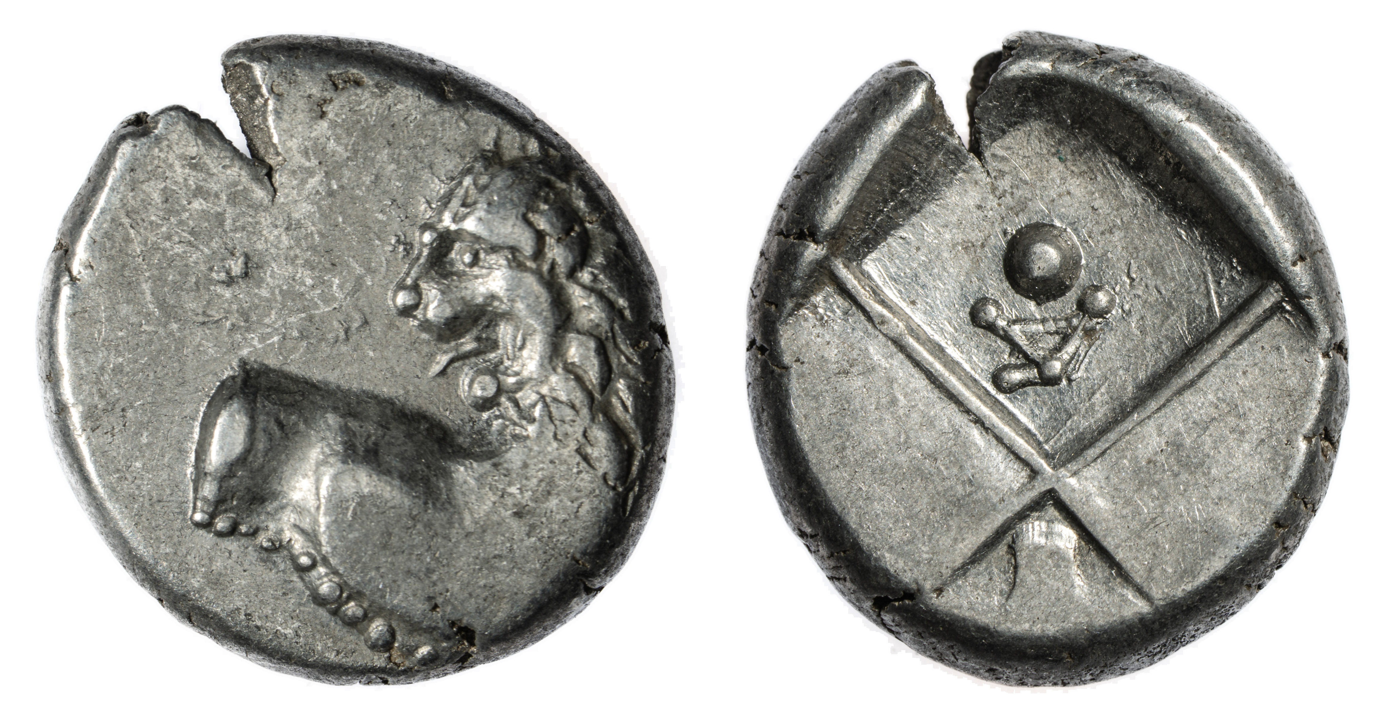 Řecko – Thrákie, Chersonésos, hemidrachma, 2,39g ( A . ; )