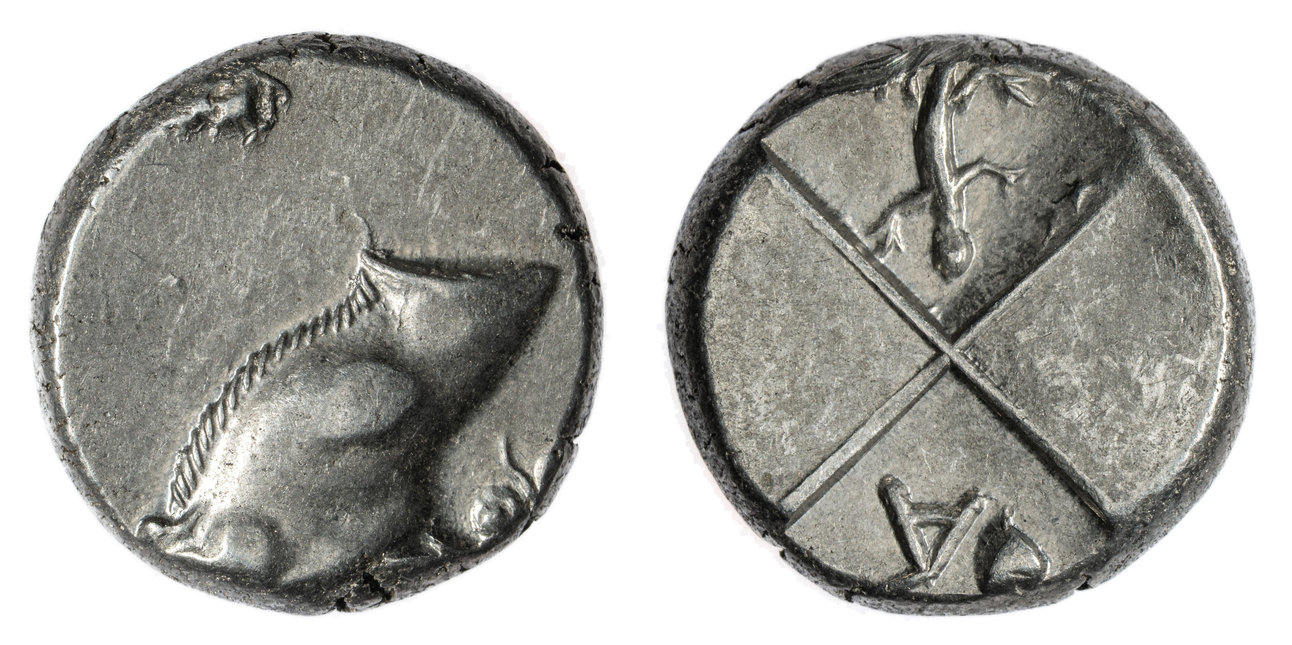 Řecko – Thrákie, Chersonésos, hemidrachma, 2,4g ( .A ; )