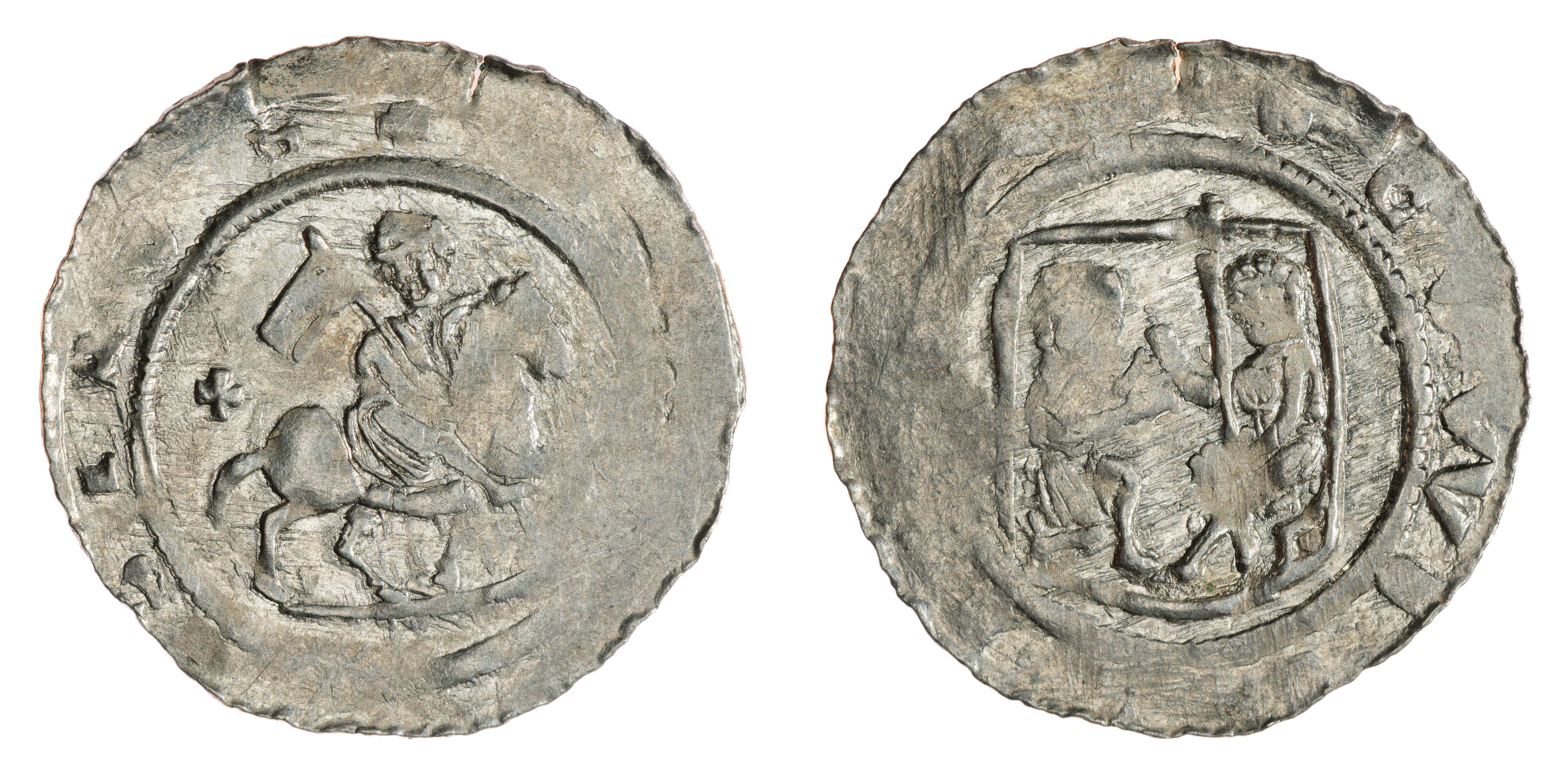 Čechy - Denár Soběslav I. Cach 583, 0,75g