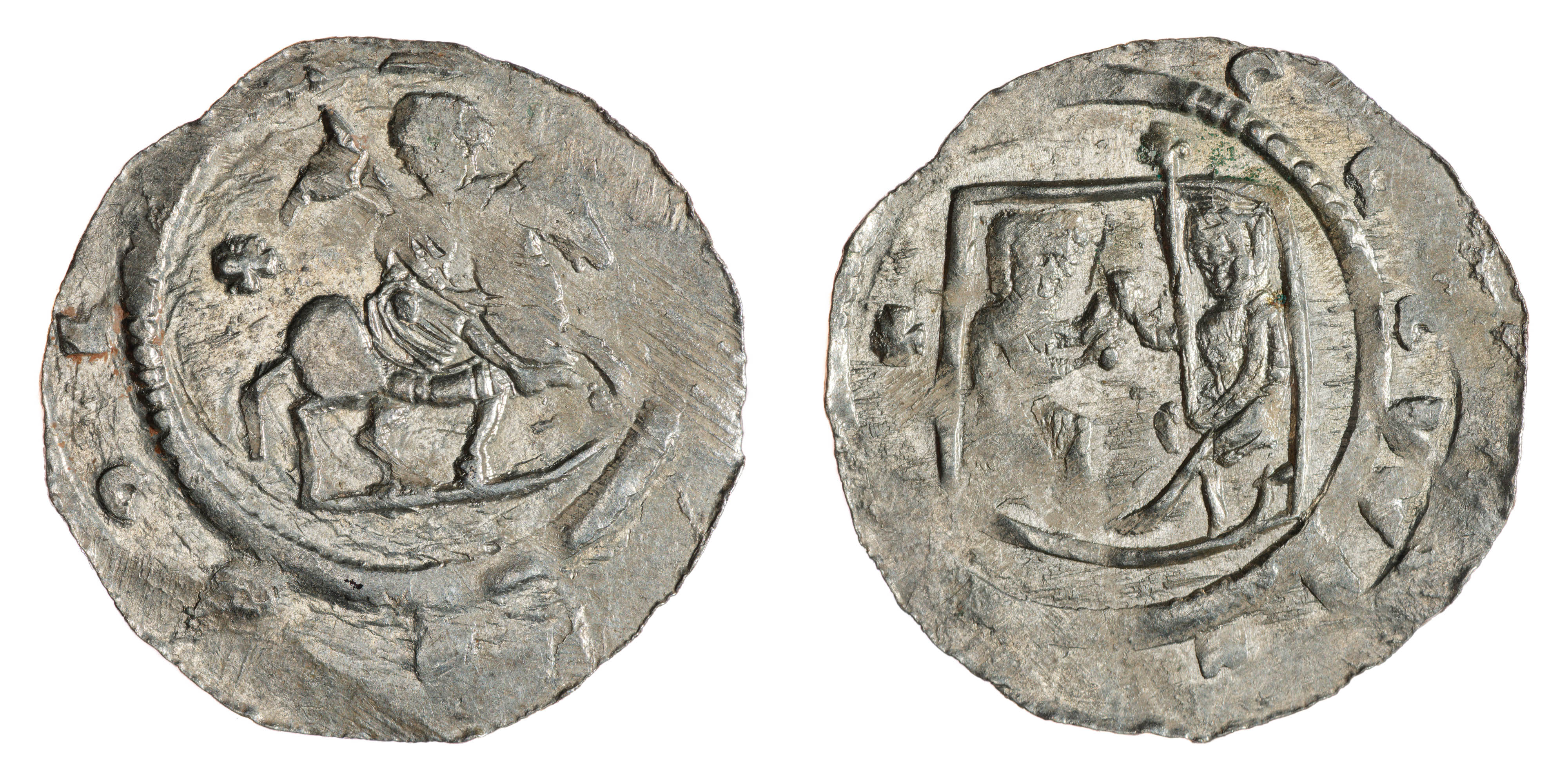Čechy - Denár Soběslav I. Cach 583, 0,84g