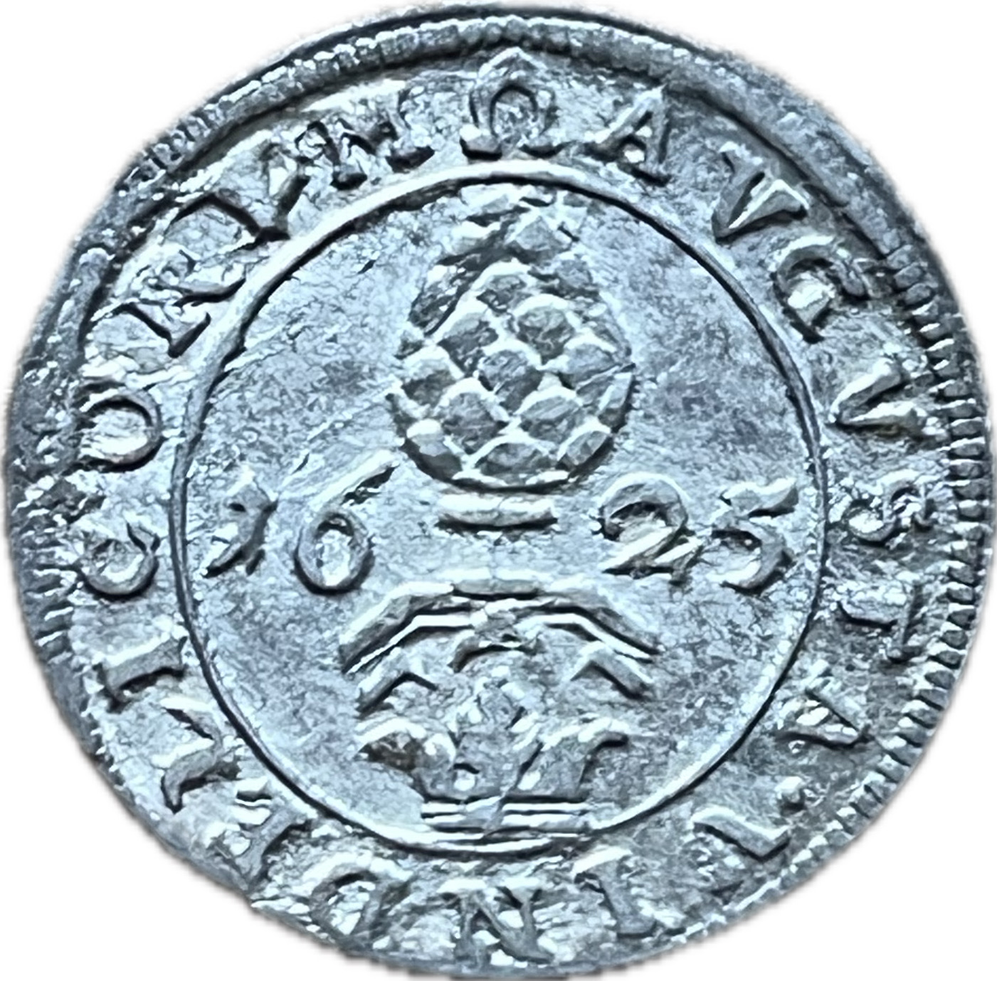 Německo - 2 Krejcar(1/2 Batzen) 1625 Svobodné město Augsburg - titul Ferdinand II