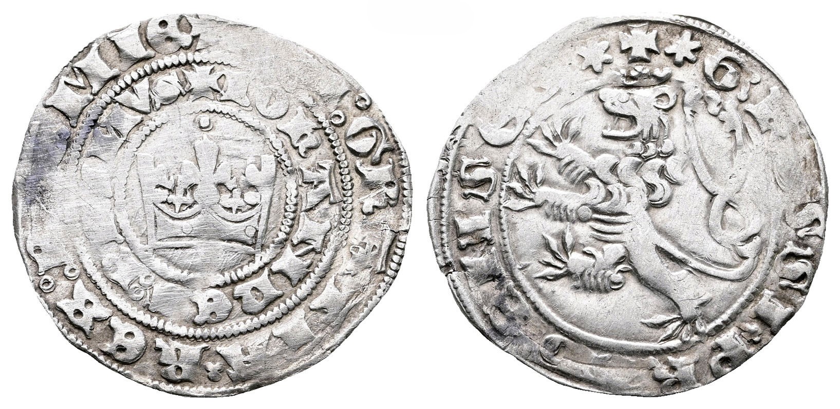 Čechy – Jan Lucemburský, Pražský groš, 1310–1346