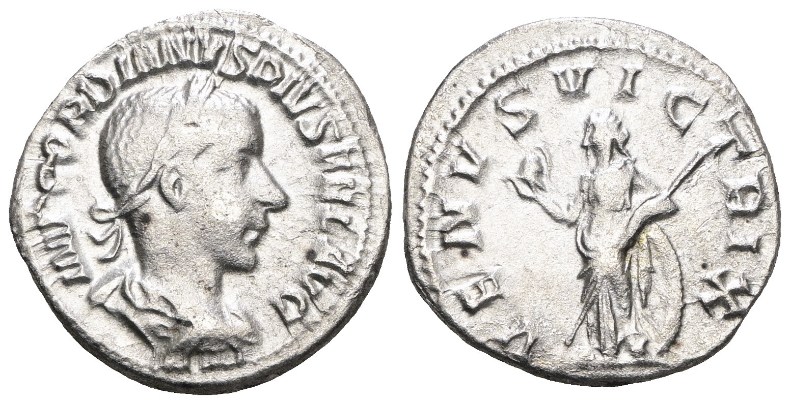 Řím – Gordianus III., AR denár, 238–244