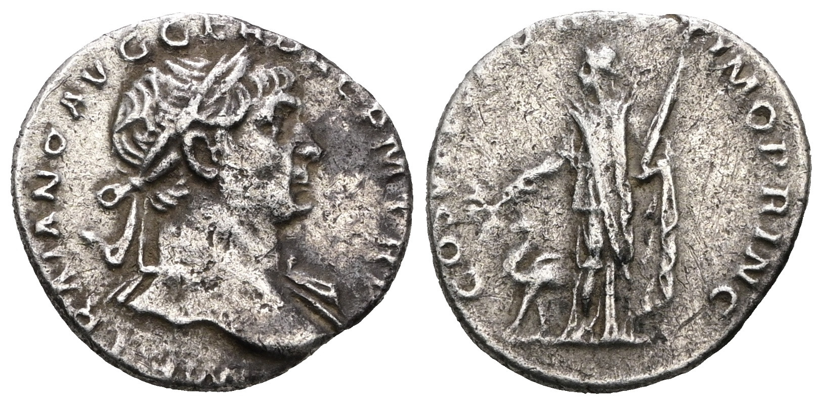 Řím – Trajan, AR denár, 98–117