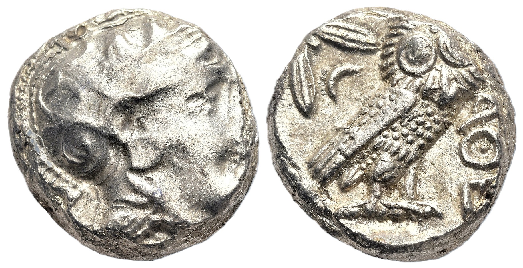 Řecko – Attika, Athény, stříbro tetradrachma, 353–294 př. n. l.