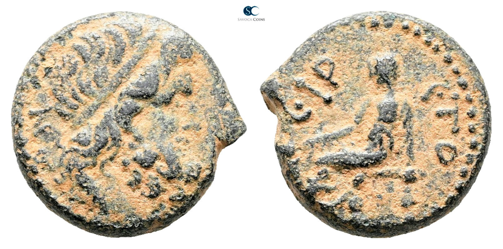 Řím - Seleucis and Pieria. Antioch. Pseudo-autonomous issue AD 54-68. Bronze Æ 17 mm, 5,52 g Very Fine