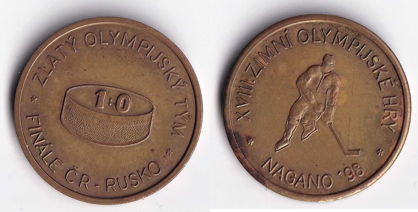 Medaile - Nagano 1998