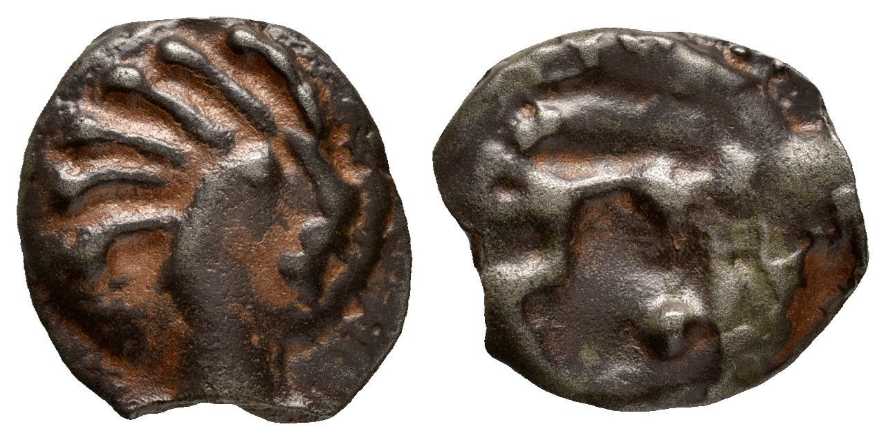 Galové – severovýchodní Galie, Senonové, cca 80–52 př. n. l., AE