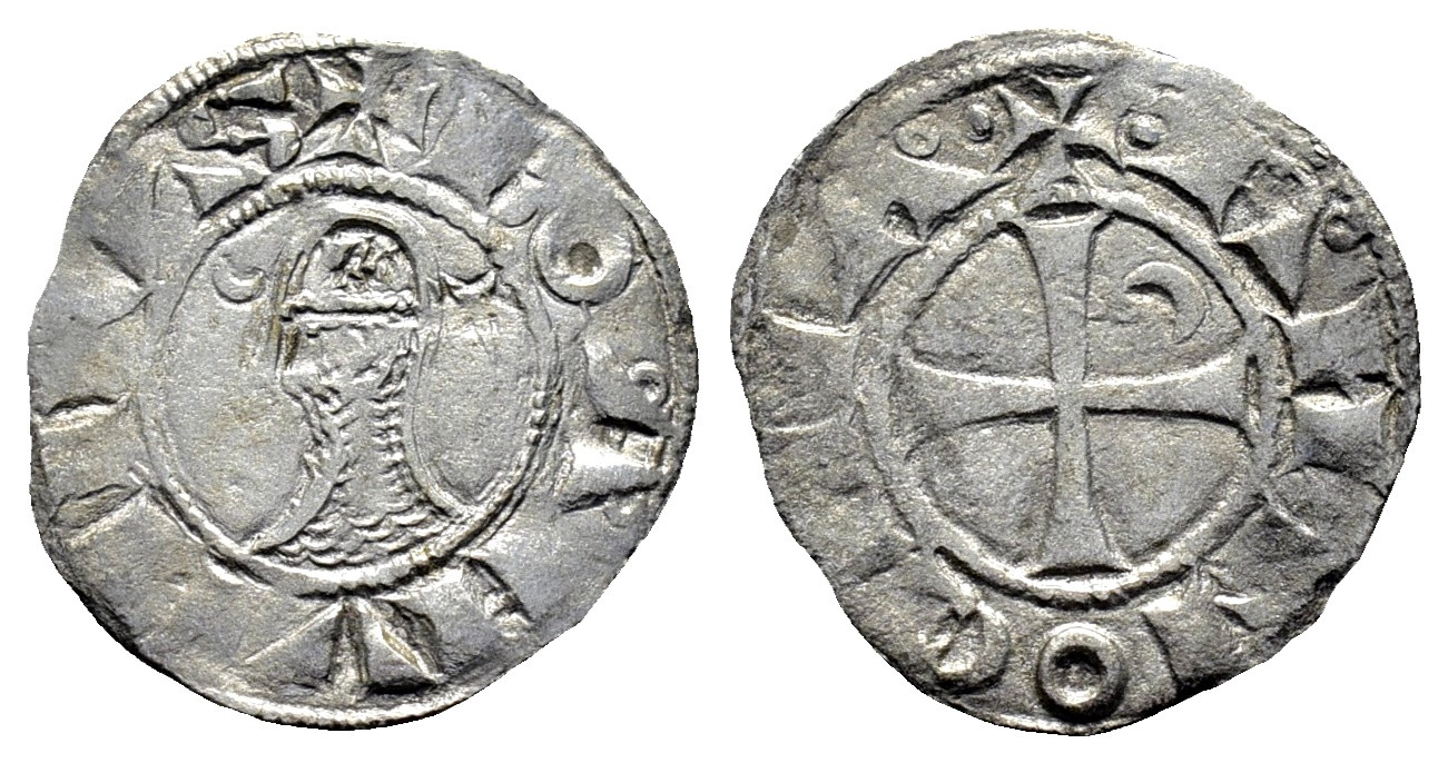 Křižácké státy – Antiochie, Raimond Rupen, 1216–1219, BI denár