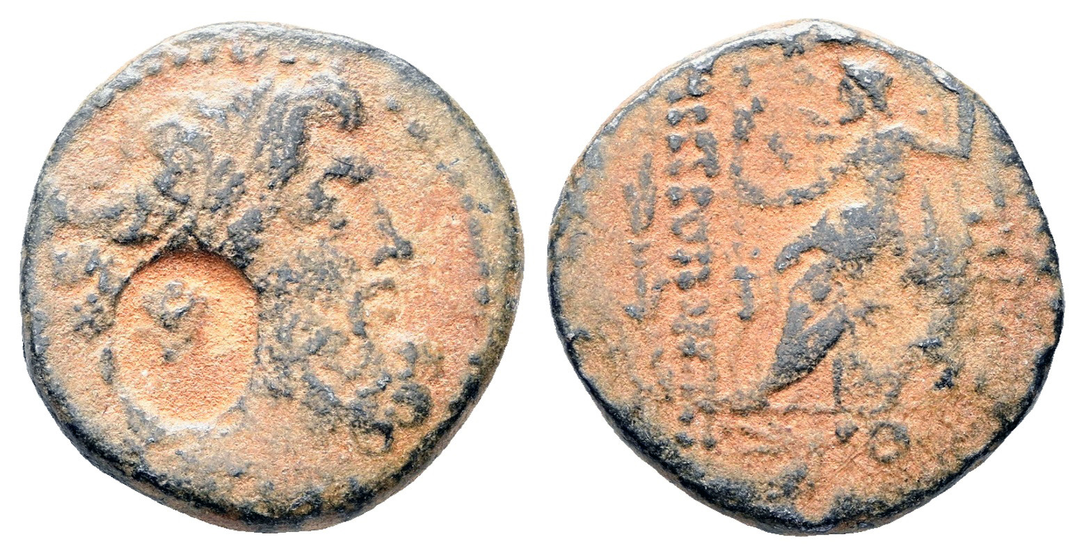 Řecko - Seleukis a Pierie – Antiochie, cca 100–1 př. n. l., AE