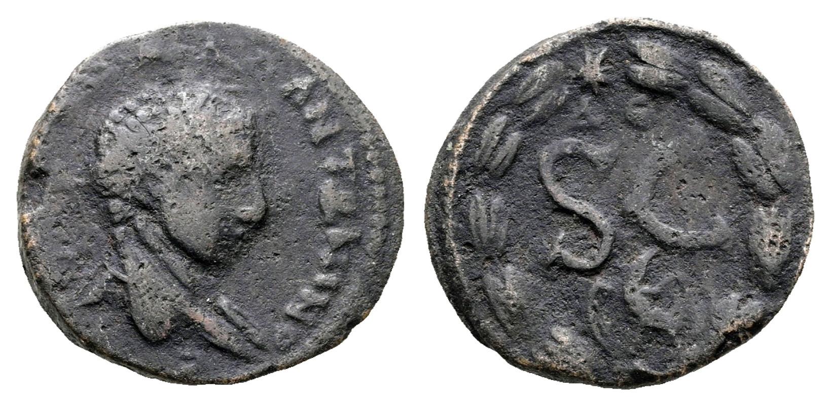 Řím – Seleukis a Pierie, Antiochie, Elagabalus, 218–222 n. l., AE