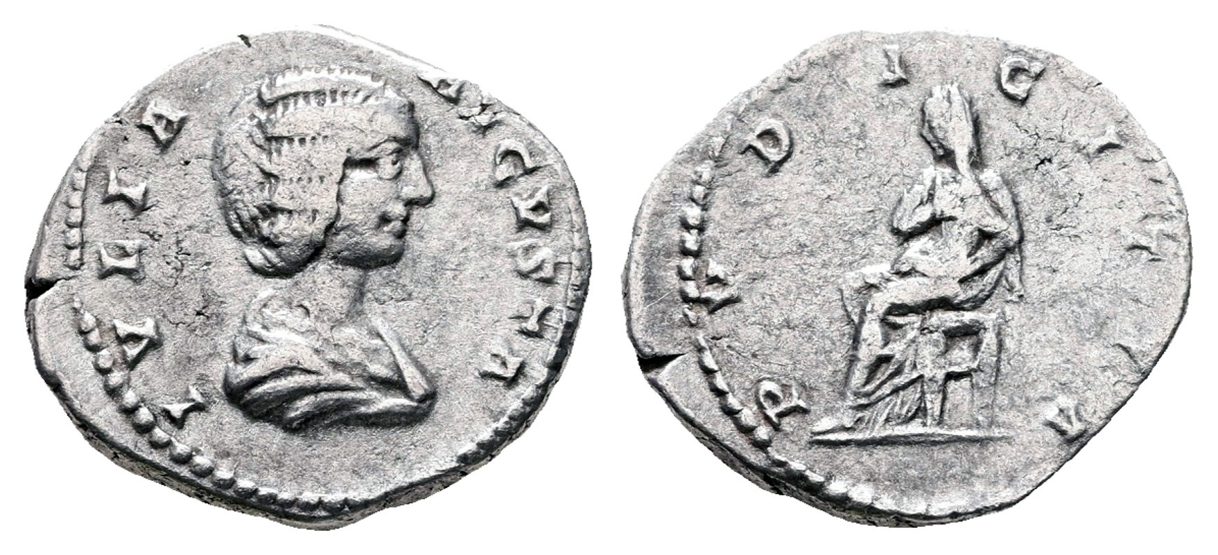 Řím – Julia Domna, Augusta, 193–217 n. l., mincovna Řím, AR denár