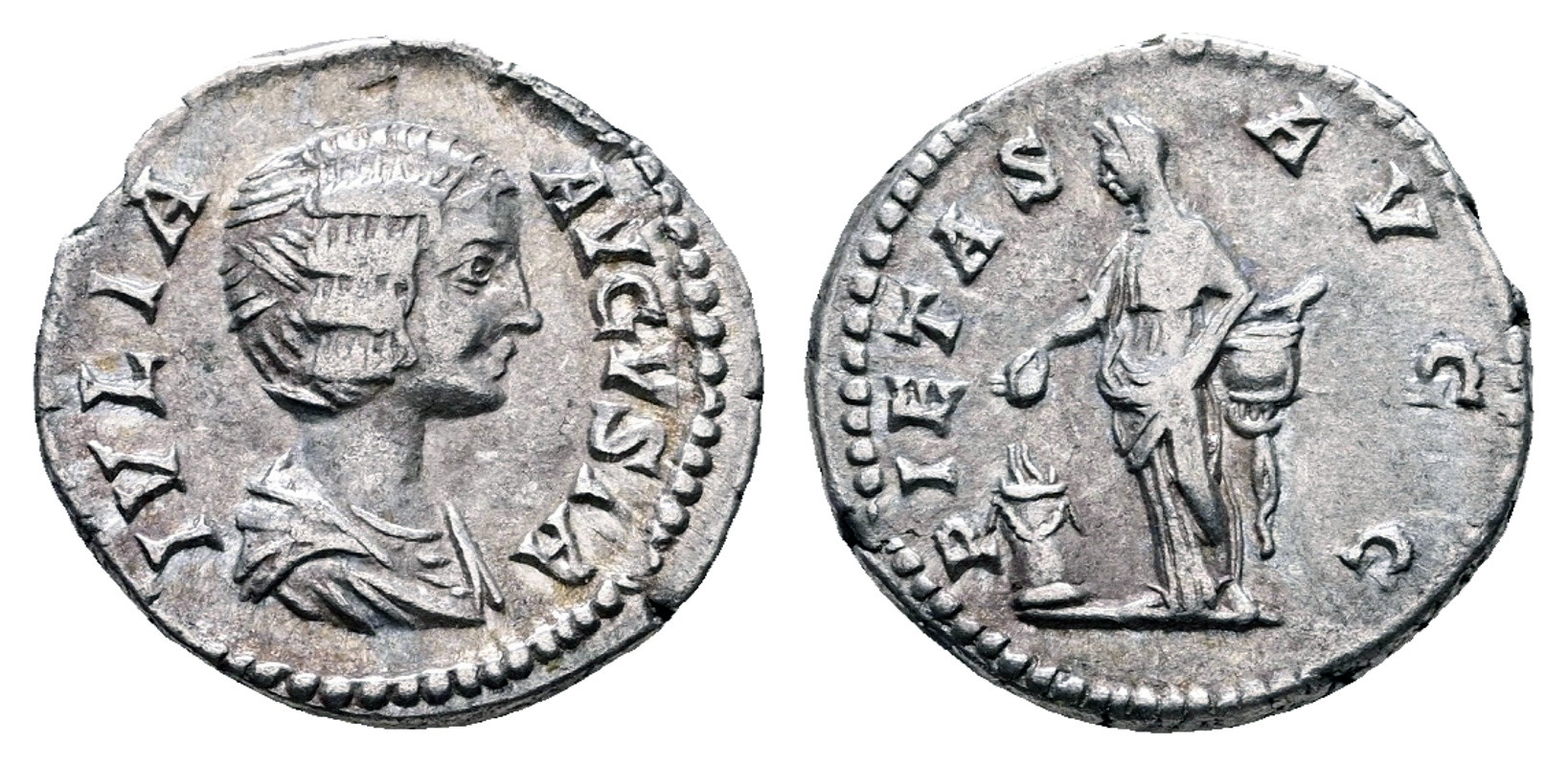 Řím – Julia Domna, Augusta, 193–217 n. l., mincovna Řím, AR denár