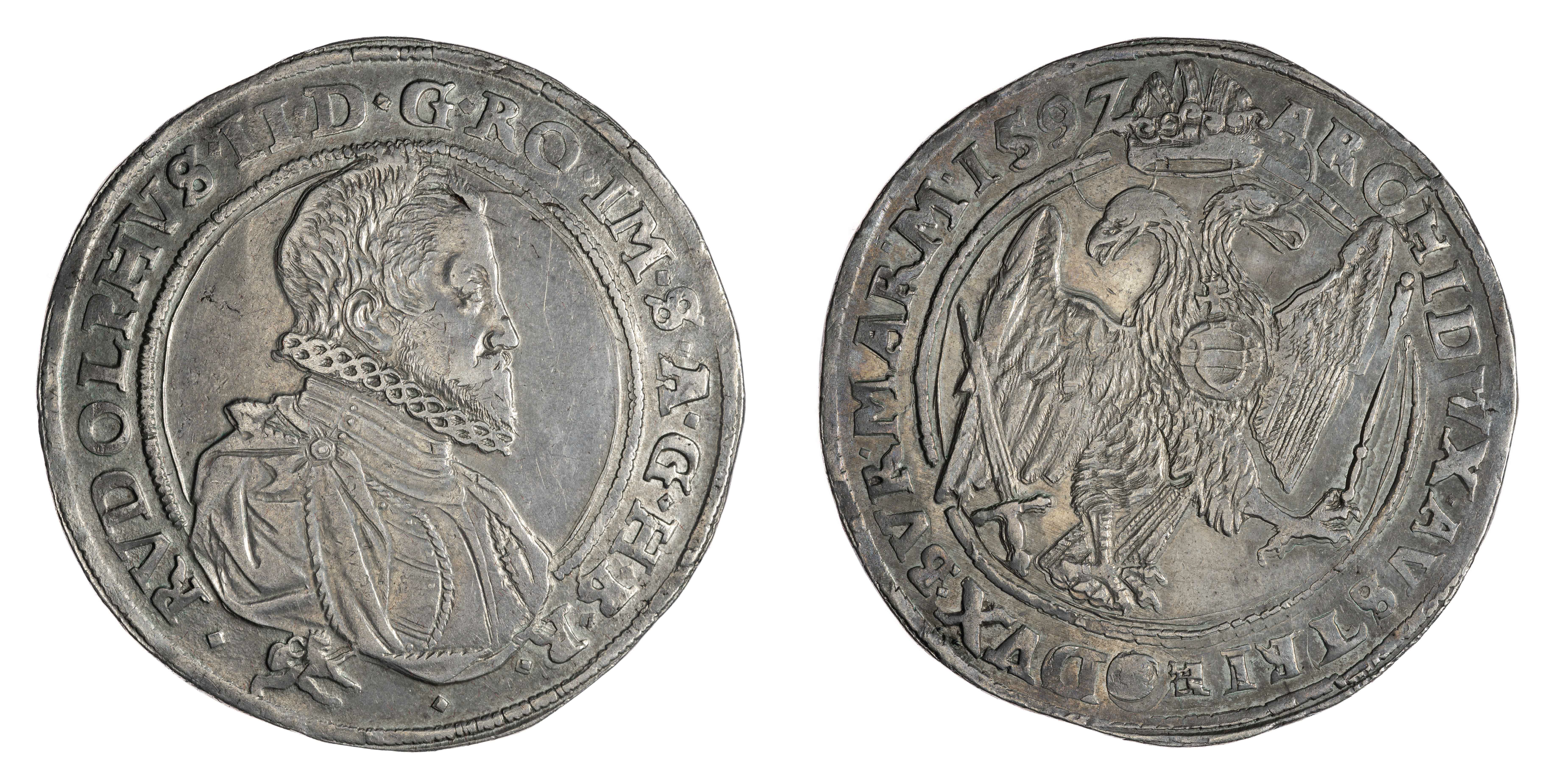 Rakousko - Tolar Rudolf II. 1592 Kutná Hora