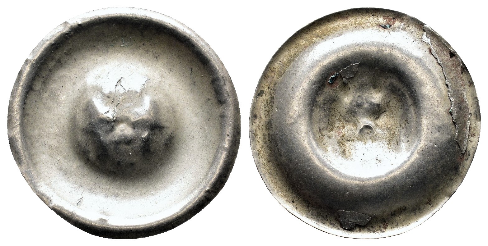 Střední brakteát Václav II., Cach 864