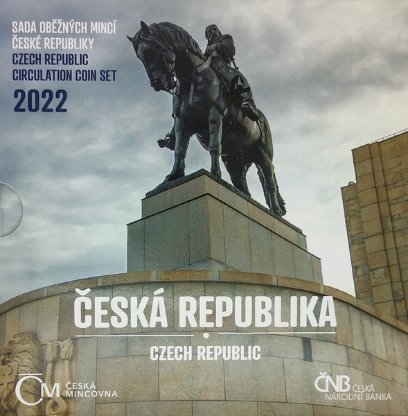 Sada oběžných mincí 2022 ČR standart