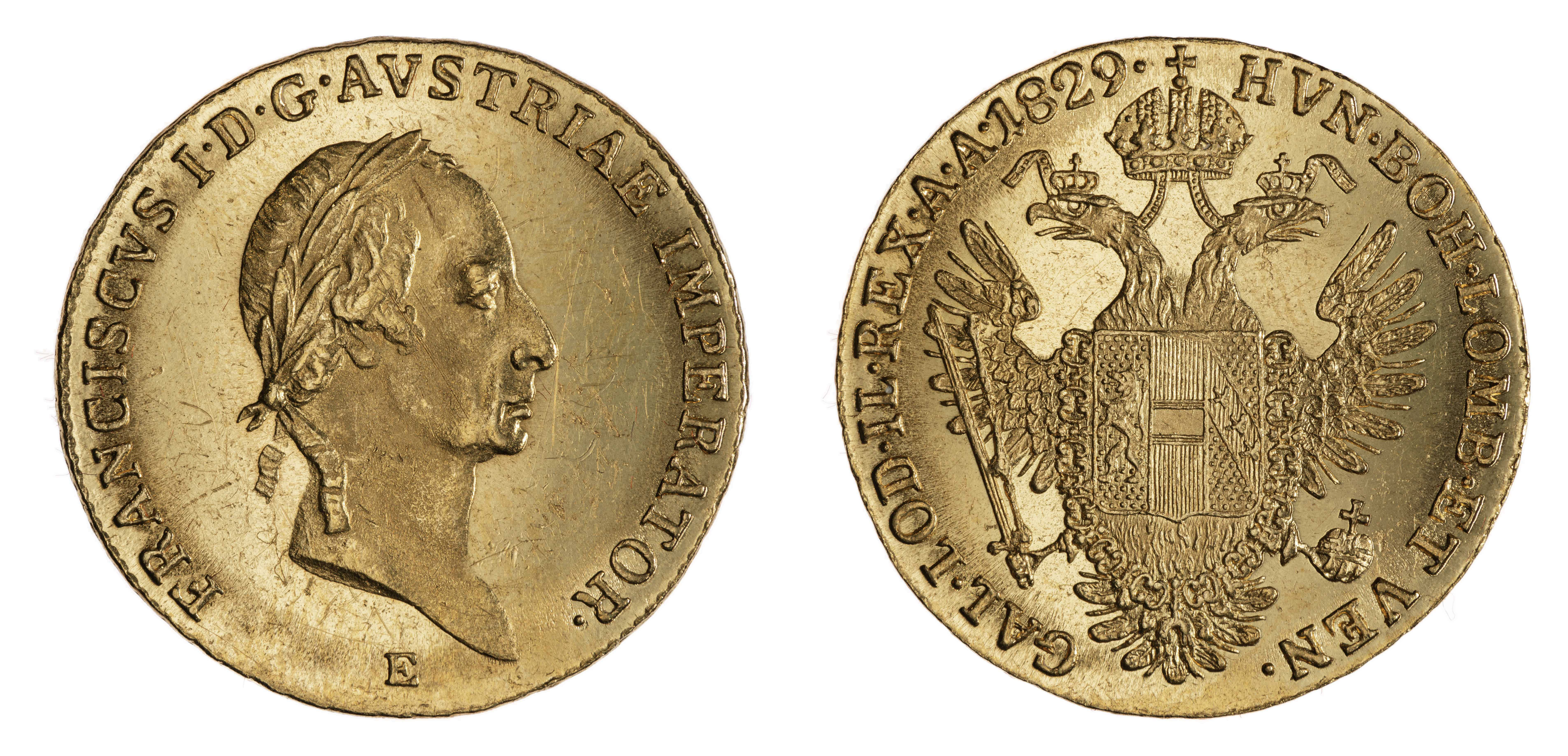 Dukát 1829 E František I.