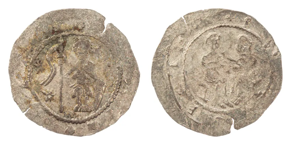 Vladislav I. denár cach 532, váha 0,52g