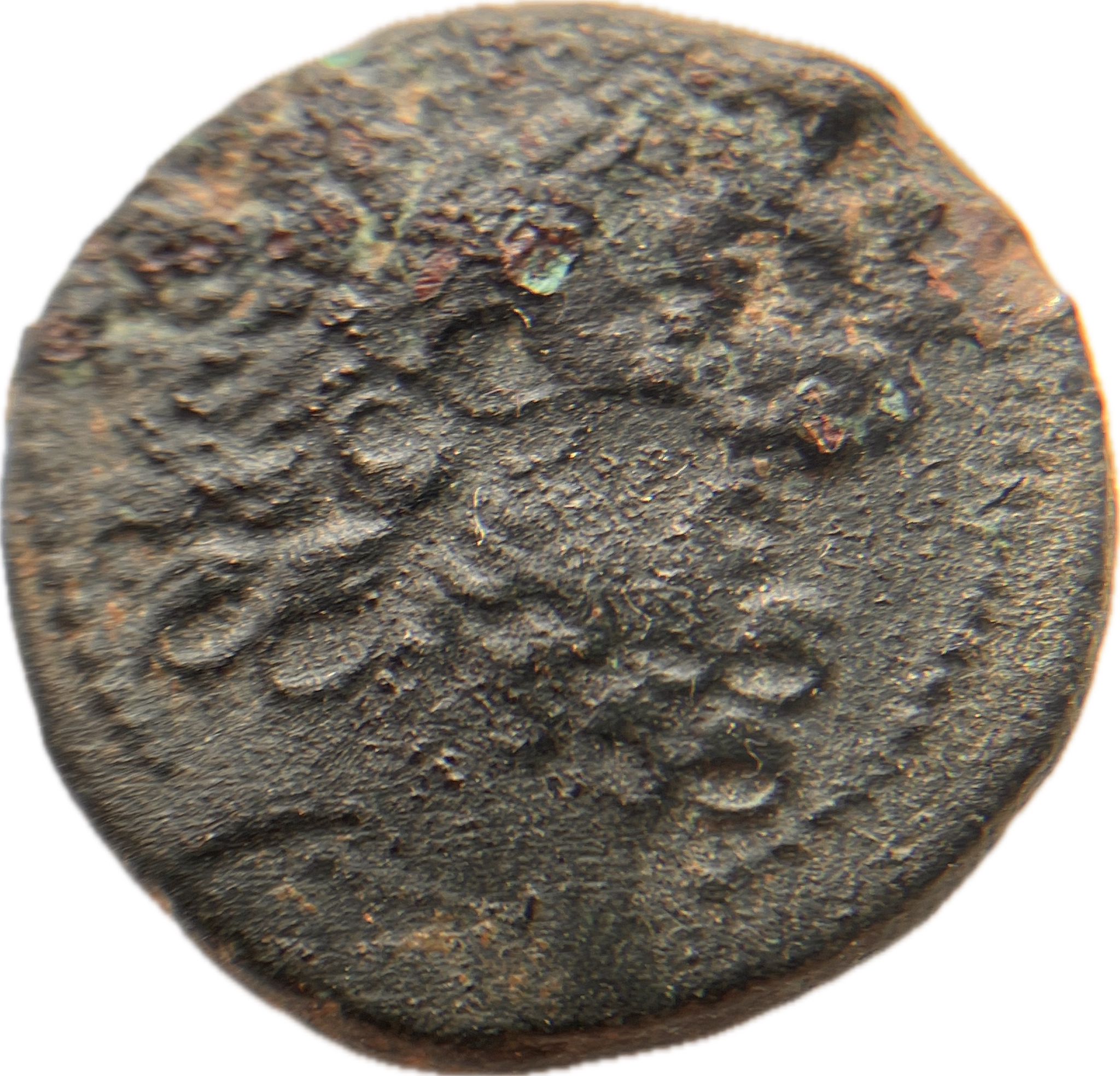 Syria- 23/2 BC ANTIOCH AE18 Year 27. Zeus - Tripod