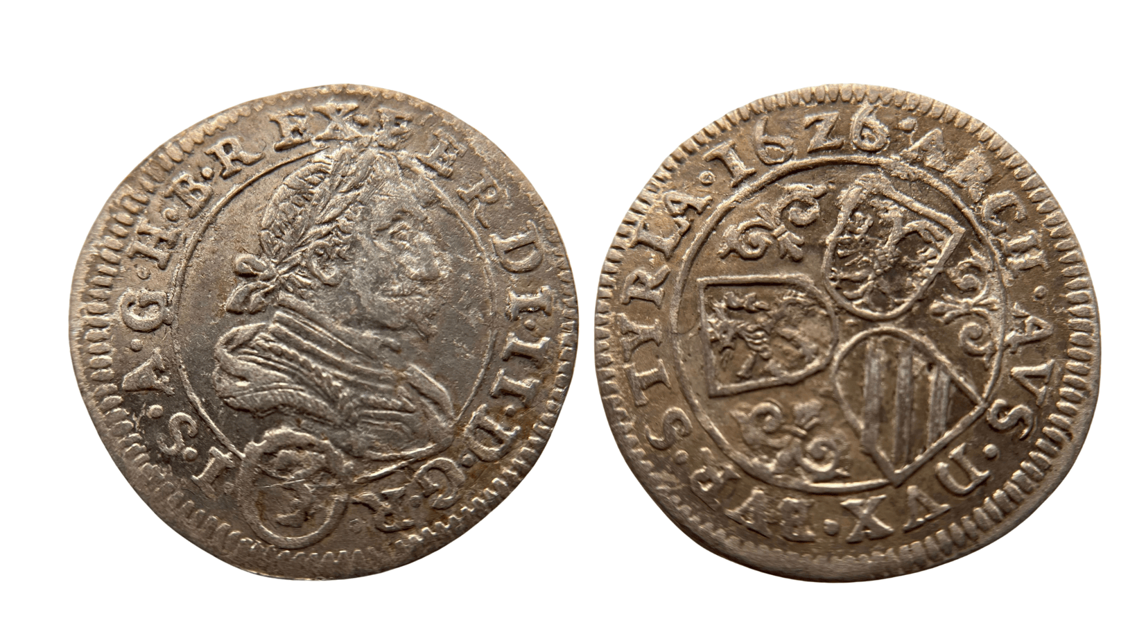RU - FERDINAND II. 1619-1637 - 3 KREJCAR 1626 Štýrský hradec Typ 1