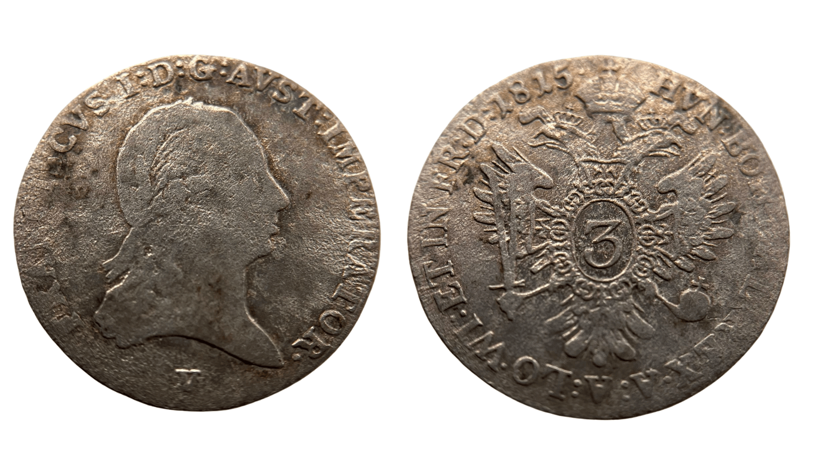 RU - 3 Krejcar 1815 V Franz II.(I.) 1792-1835