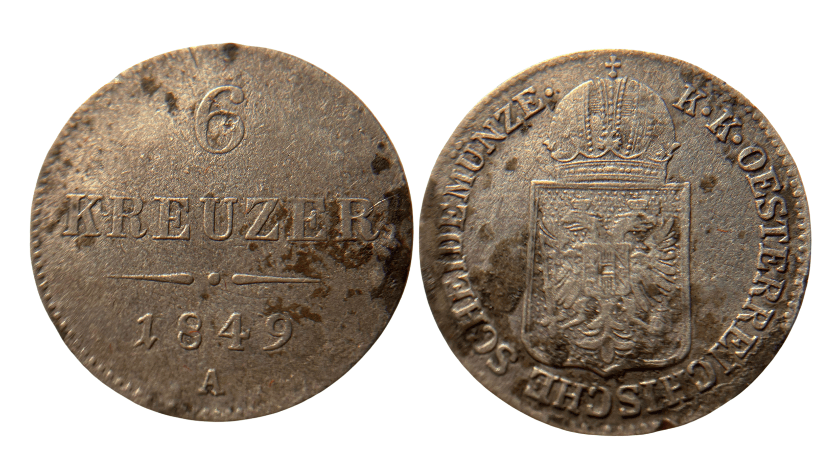 RU - 6 Krejcar 1849 A Franz Joseph I. 1848-1916